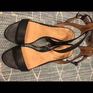 Madewell black sandals